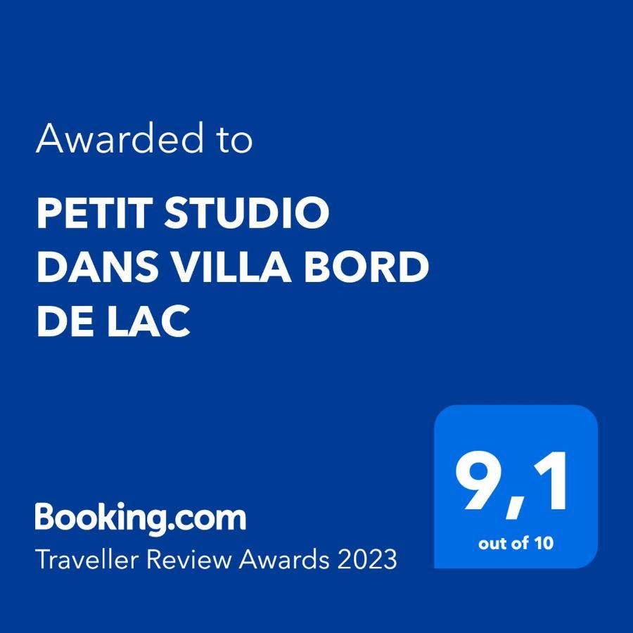 Petit Studio Dans Villa Bord De Lac Εξ Λε Μπαν Εξωτερικό φωτογραφία